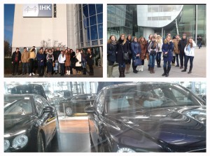 Посещение торгово-промышленной палаты в Дрездене и стеклянной мануфактуры Volkswagen VW Phaeton и Bentley